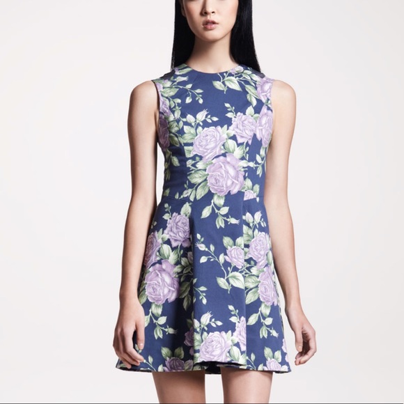 New Rag & bone Rubi floral print dress size 4 - Picture 6 of 7